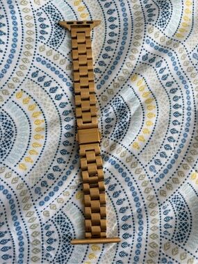 Gold Metal Link Watch Band for Apple Watch 40mm